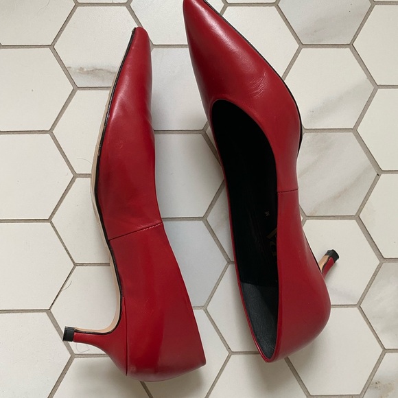 Leather Kitten mid heels Zara ✨ - Picture 8 of 10